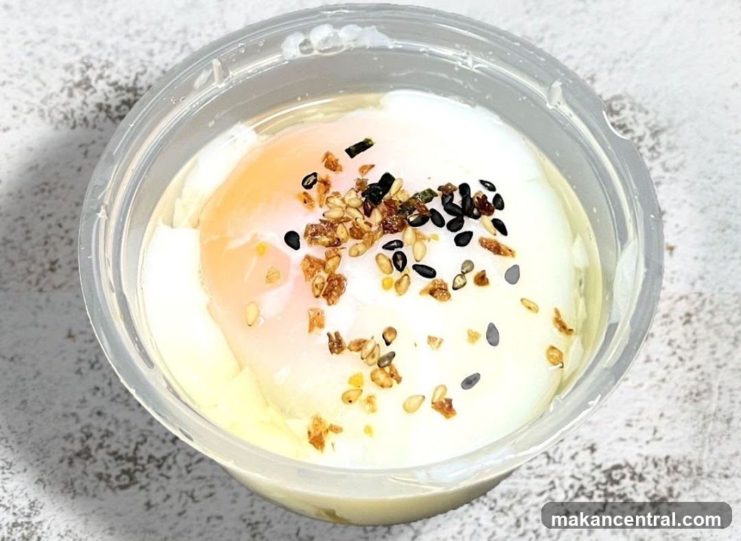 Egg dish in container