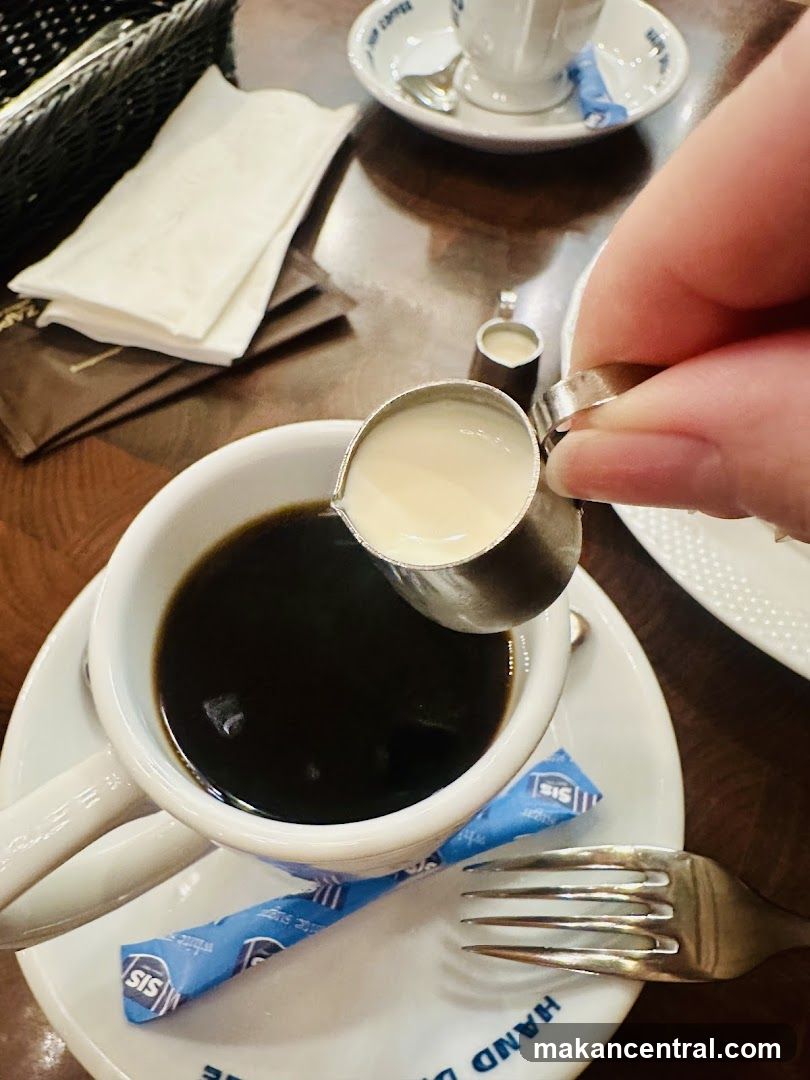 Coffee Service at Table