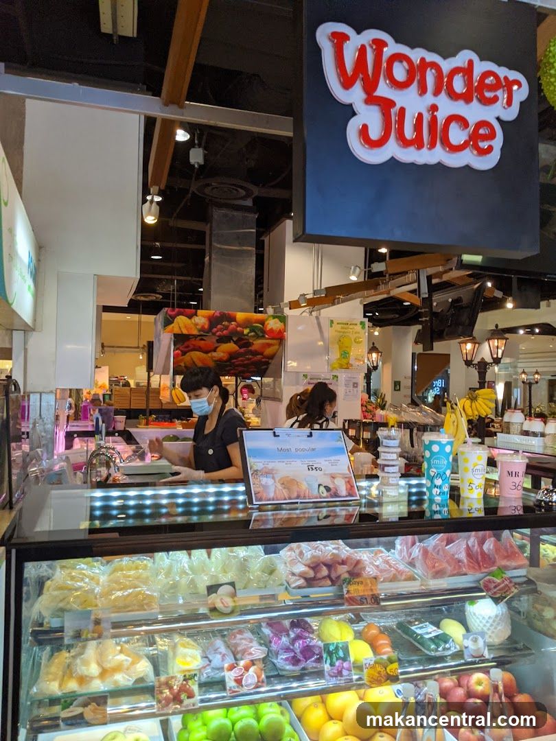 Wonder Juice Shop Interior