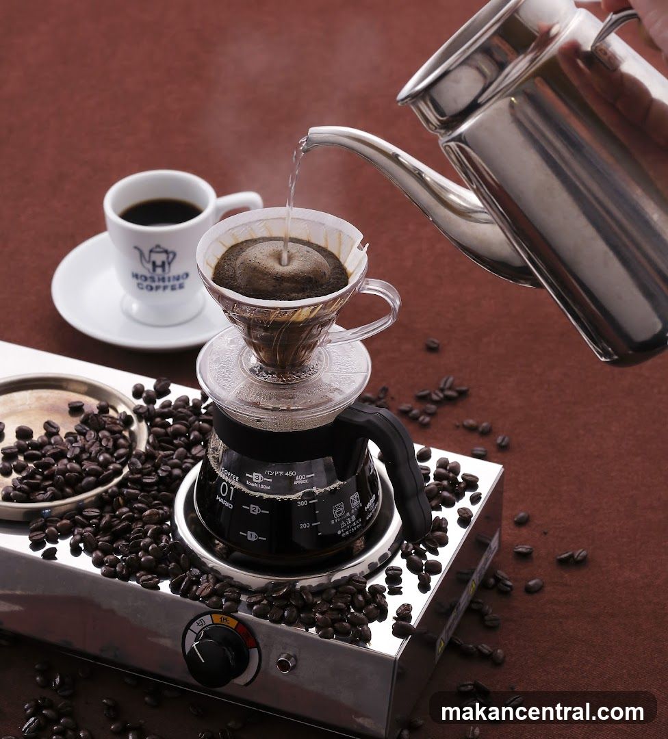 Coffee Brewing Setup