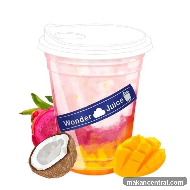 Wonder Juice Product Illustration