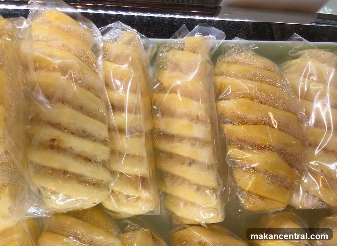 Frozen Pineapple Slices