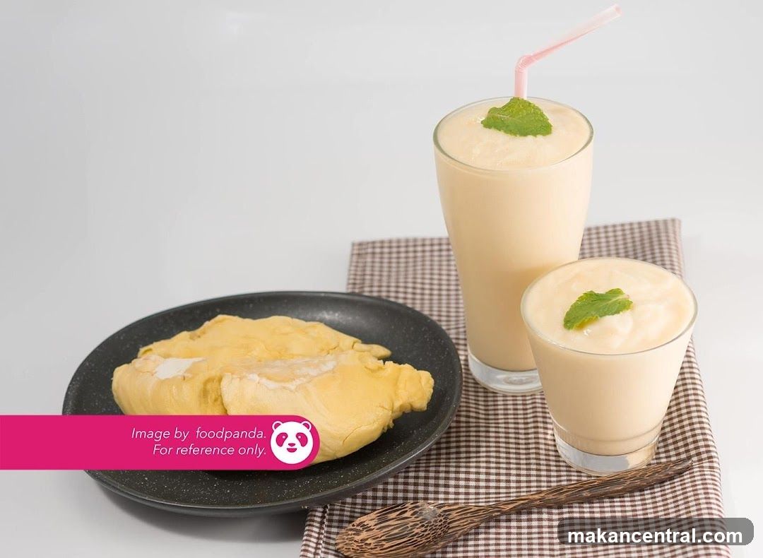 Durian and Smoothie Presentation