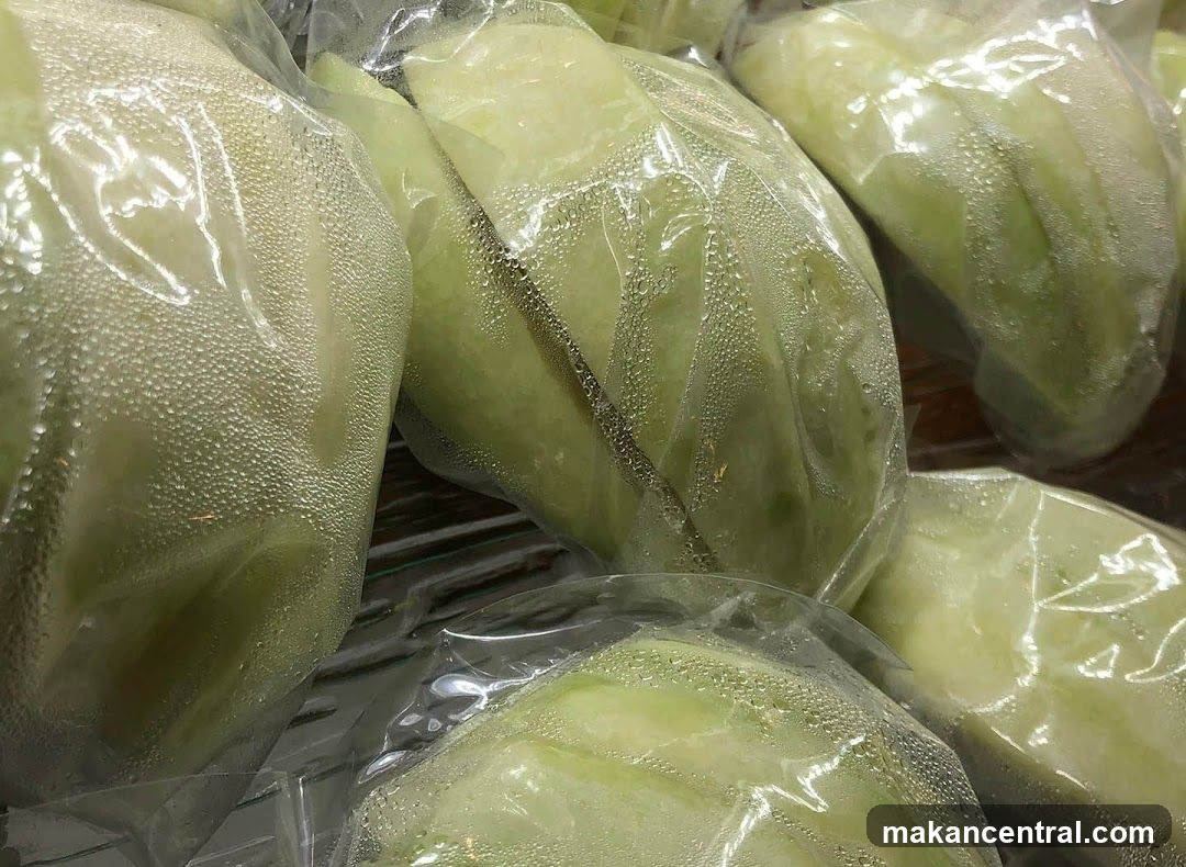 Frozen Vegetables in Plastic Bags