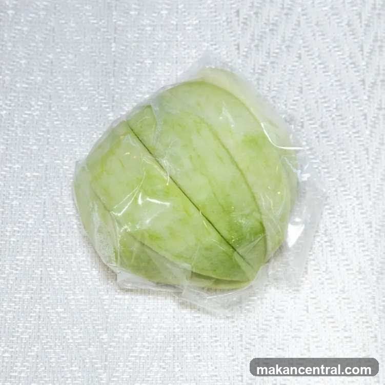 Wrapped Green Fruit