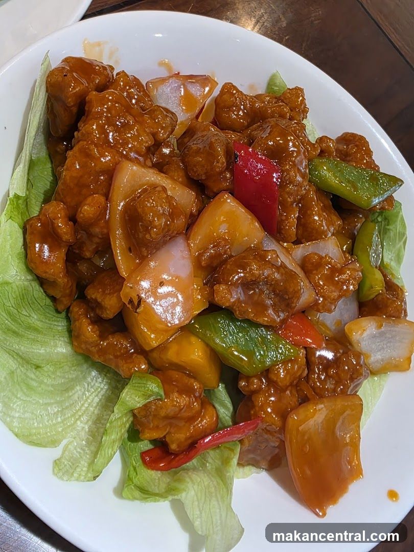 Dish of Stir-Fried Meat with Vegetables