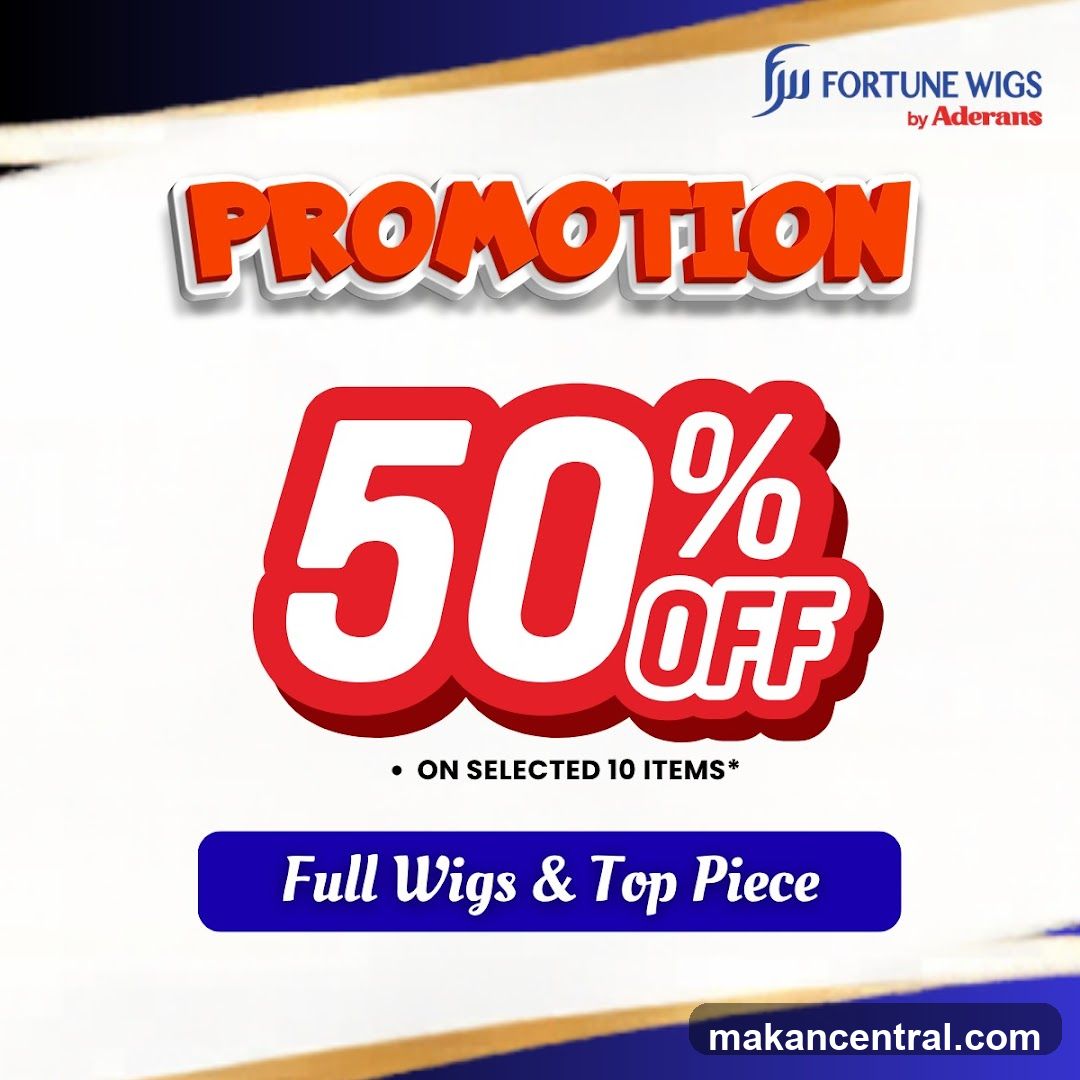 Fortune Wigs by Aderans Promotion Ad