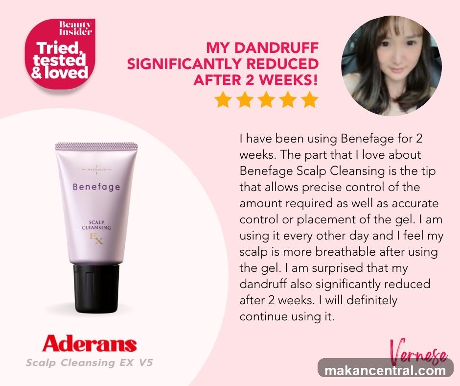 Benefage Scalp Cleansing EX V5 Product Review