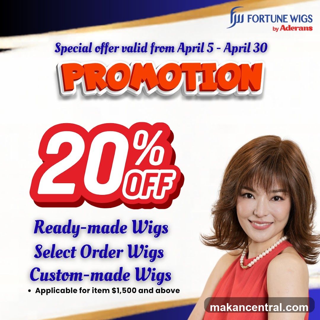 Fortune Wigs by Aderans Promotion Ad