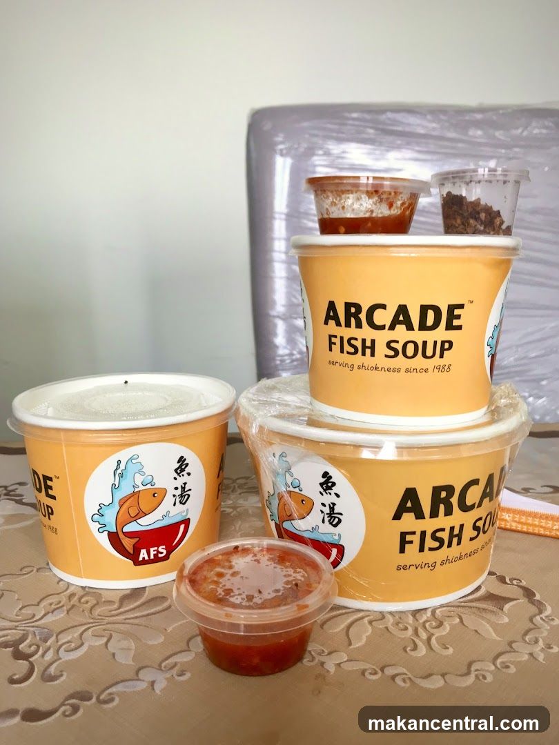 Arcade Fish Soup Food Items