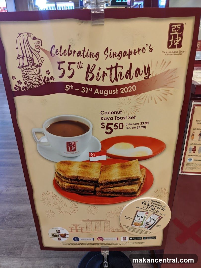 Promotional Poster for Ya Kun Kaya Toast