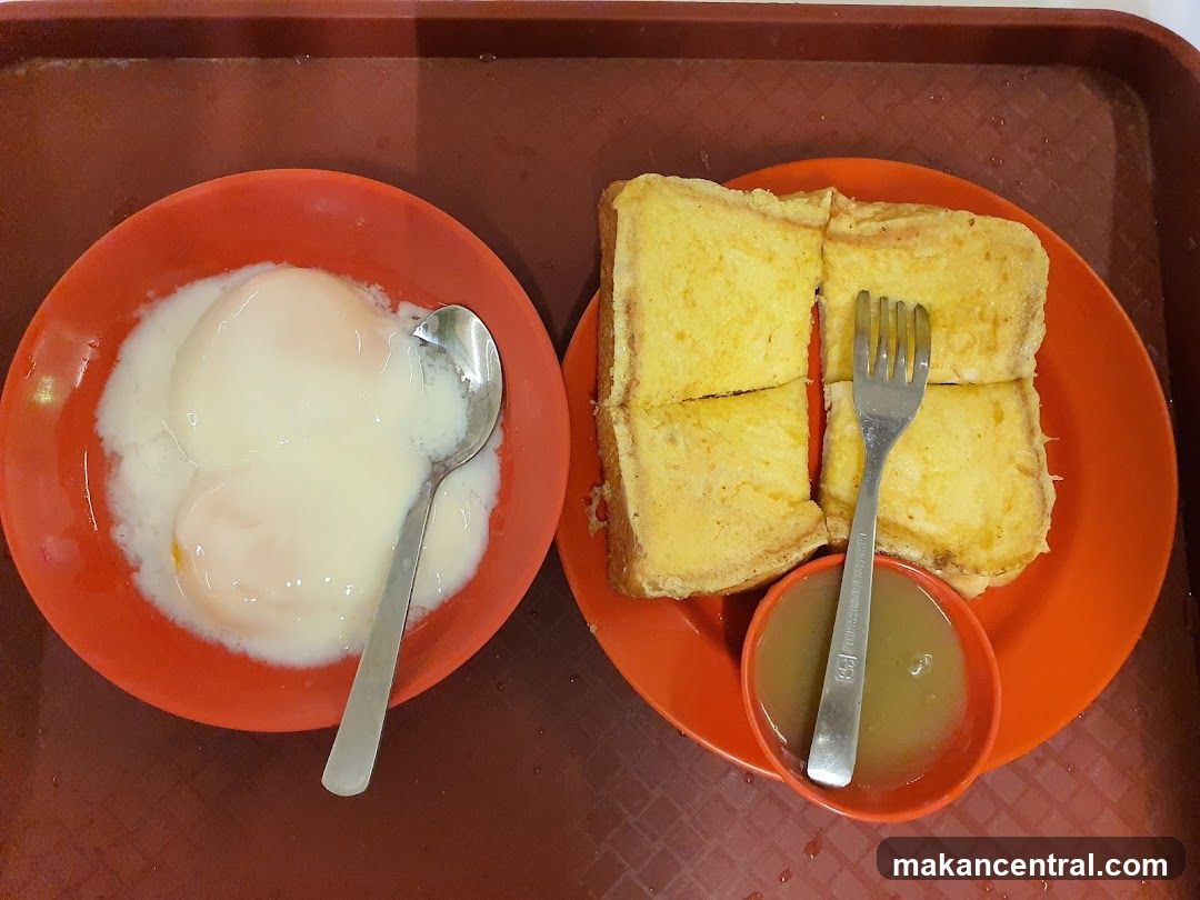 Food served on tray