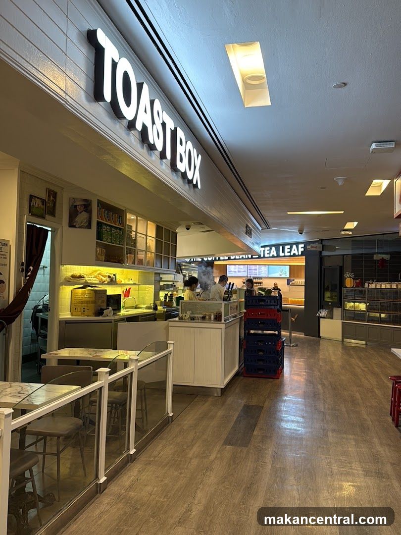 Toast Box Interior