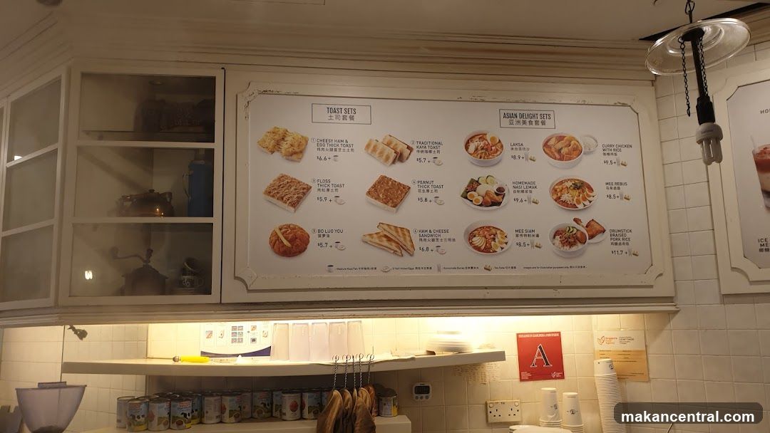 Toast Sets and Asian Delight Sets Menu