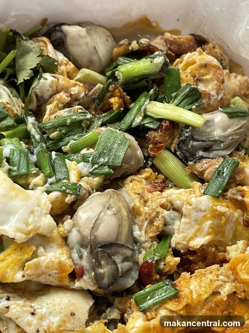 Oyster and Egg Dish
