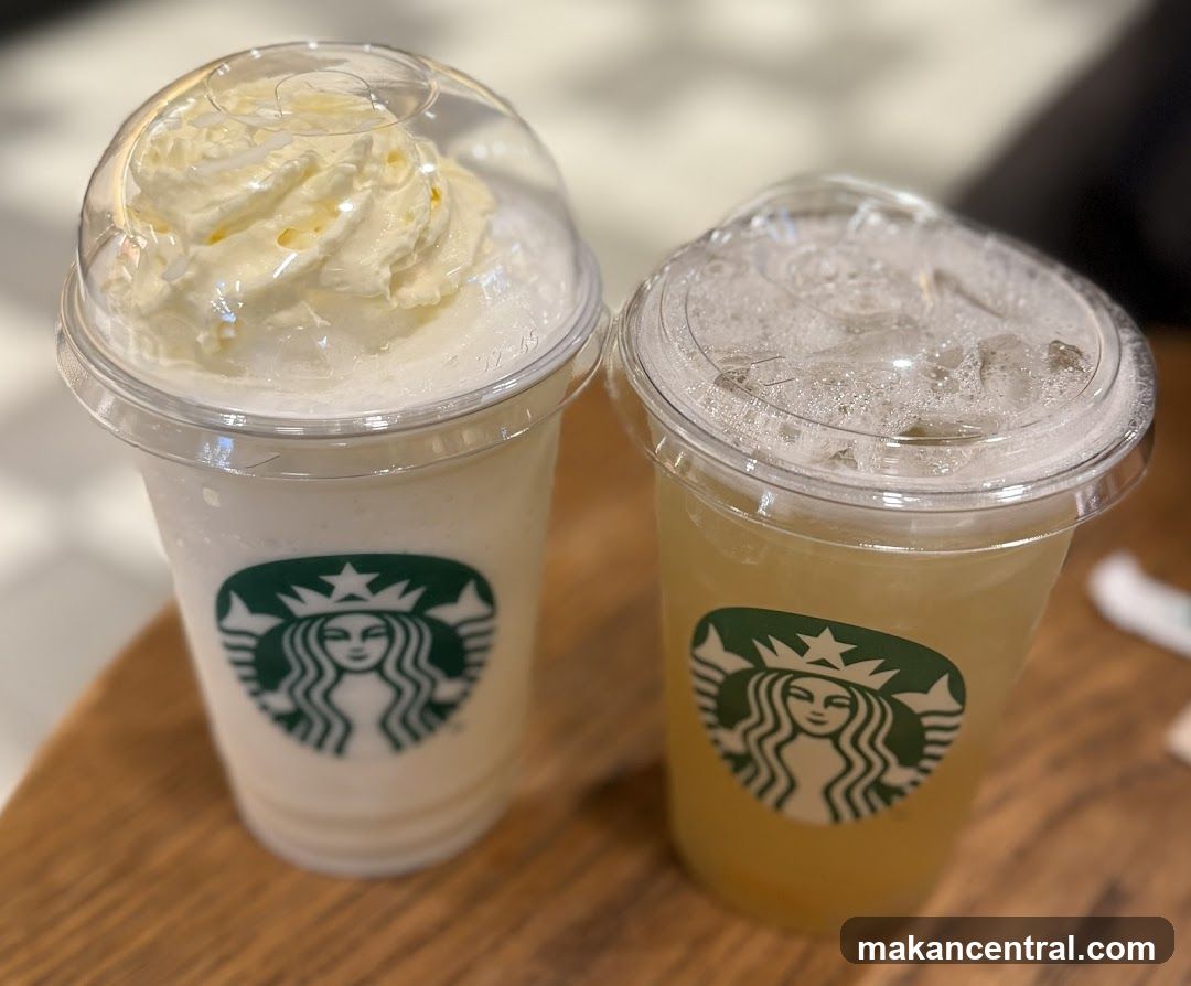 Starbucks beverages