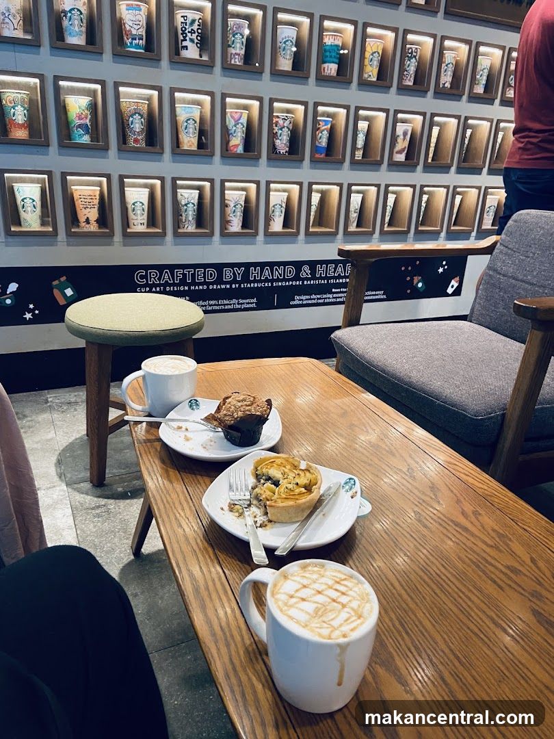 Starbucks Interior Display