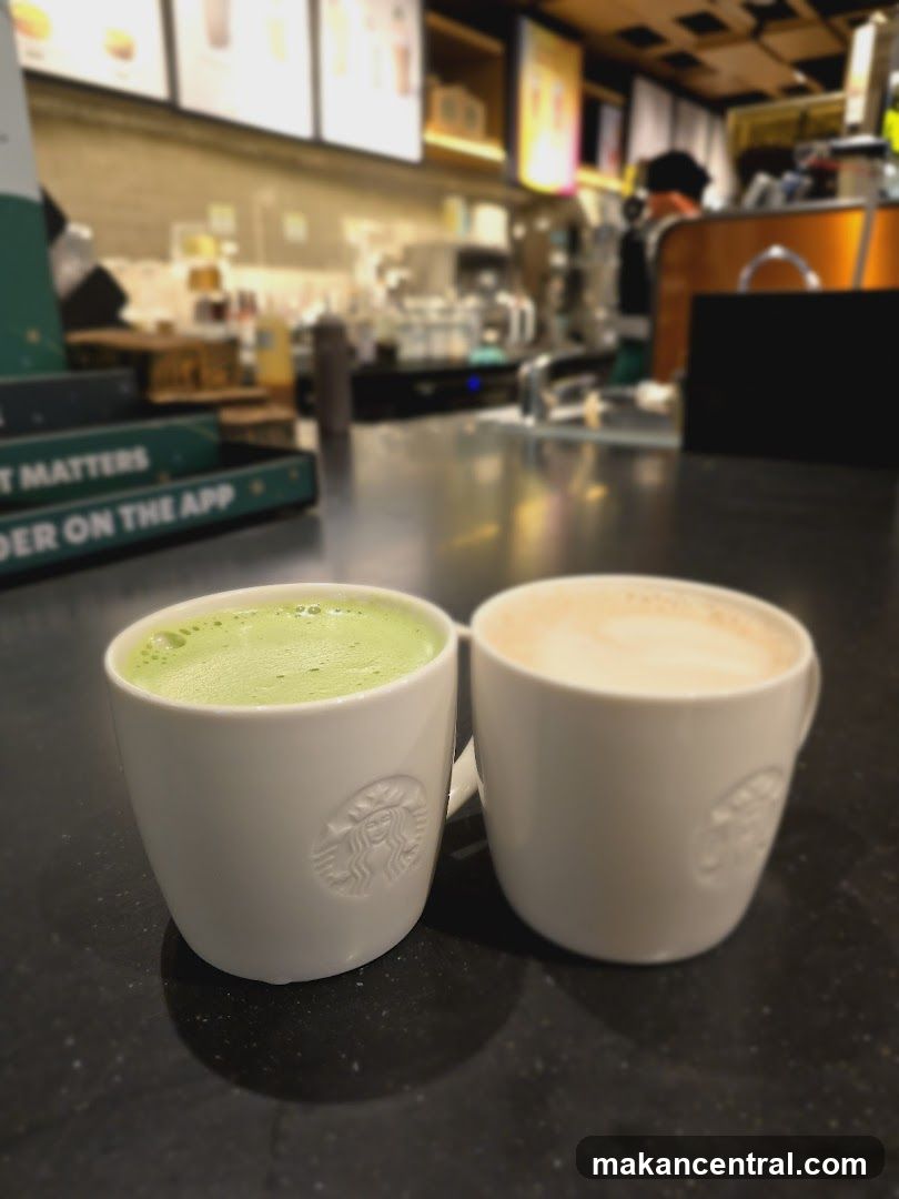 Starbucks interior view