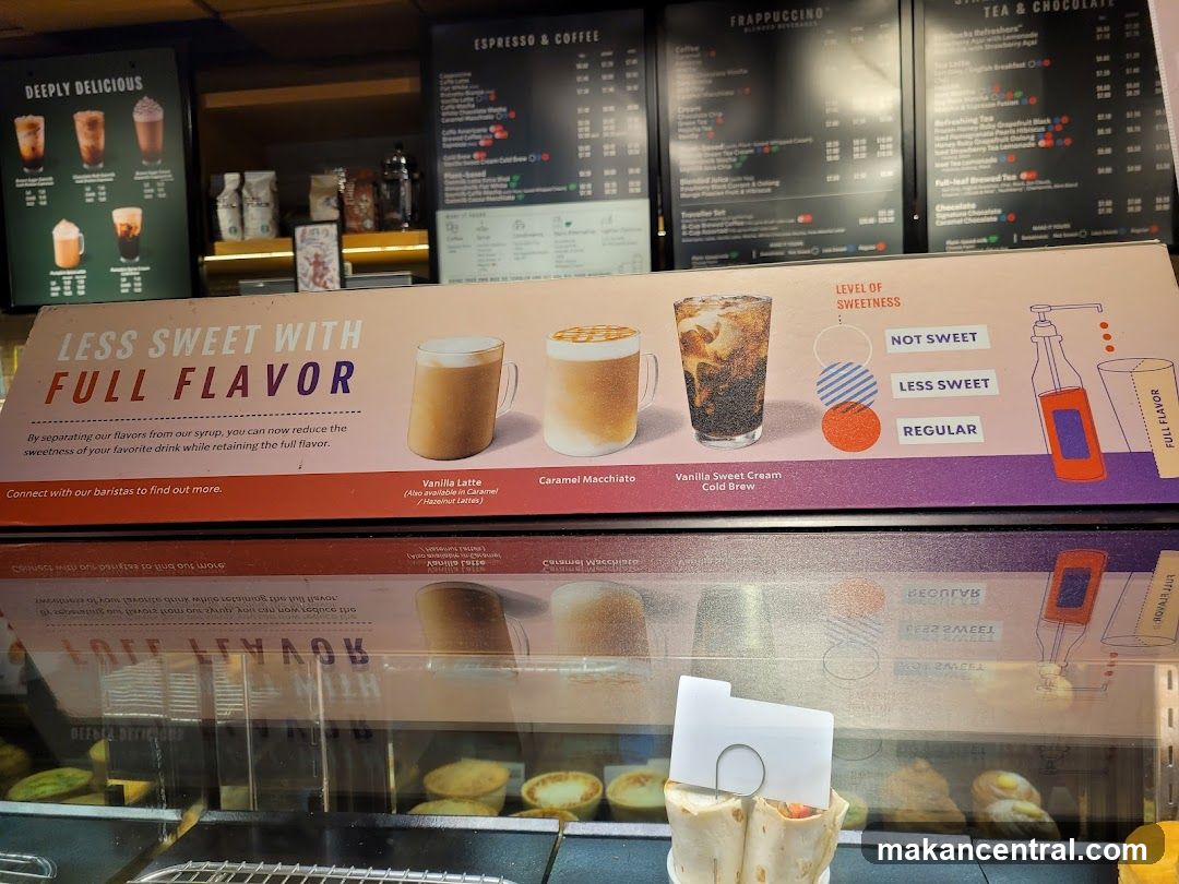 Starbucks interior display
