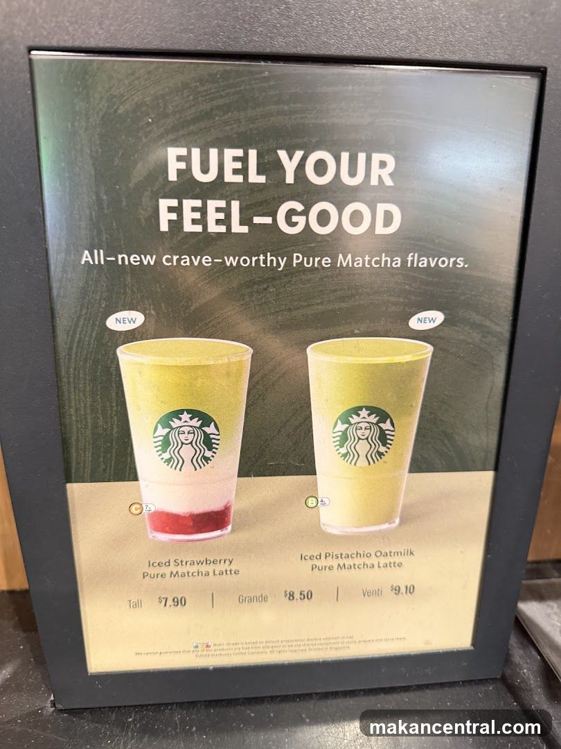 Starbucks Menu Board