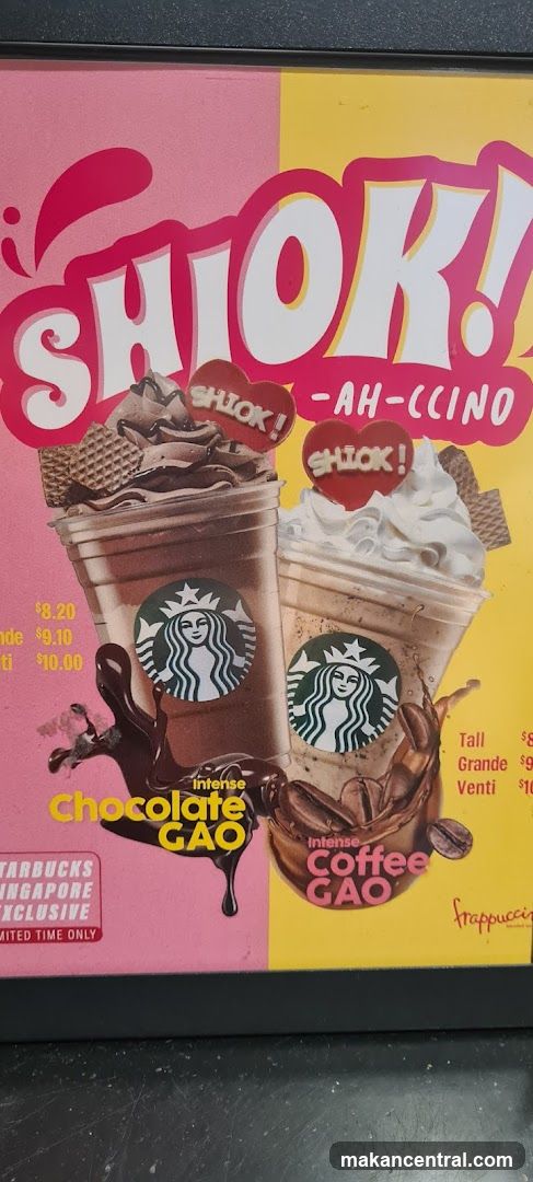 Starbucks Singapore promotional poster