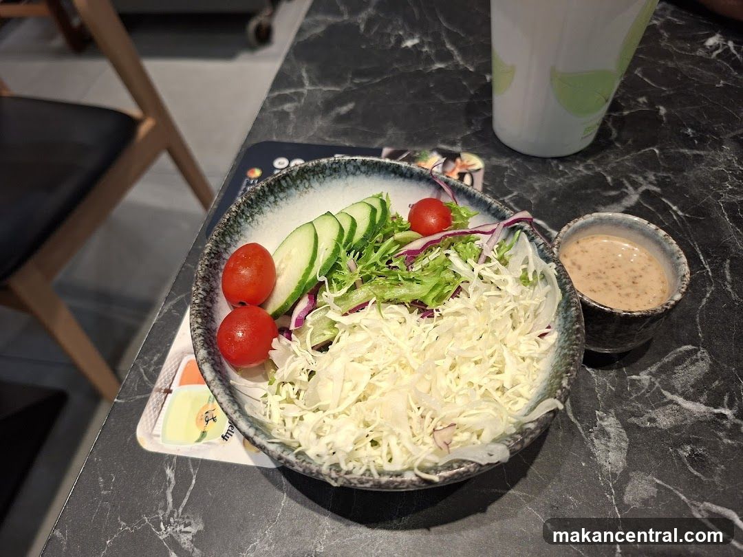 Salad Bowl on Marble Table