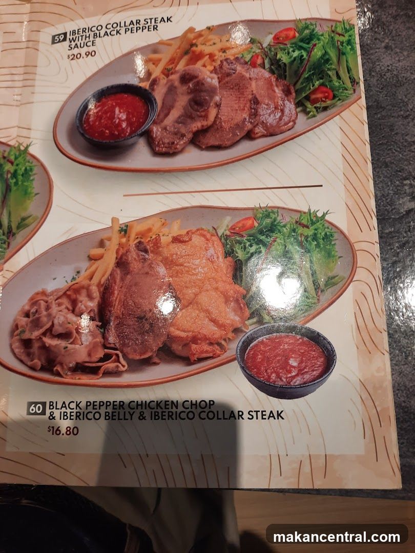 Restaurant Menu Page