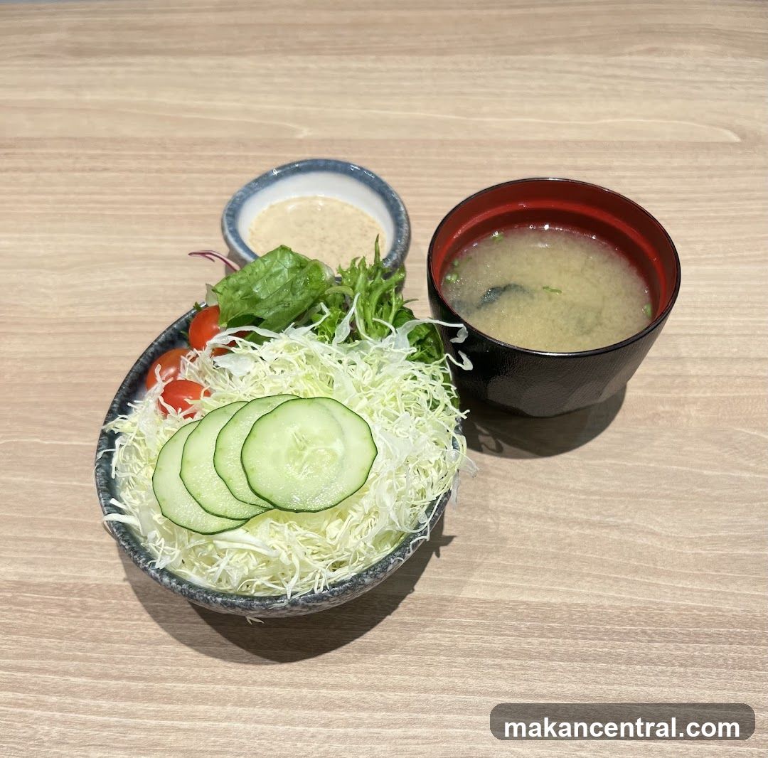Food Presentation on Wooden Table