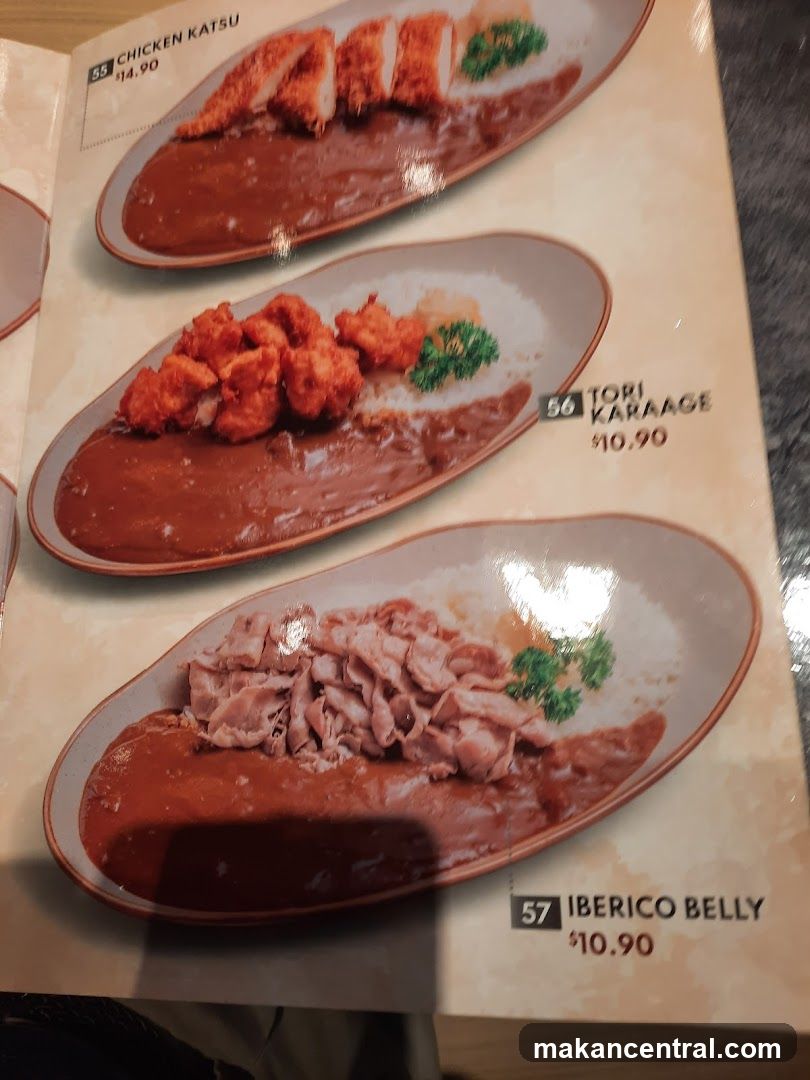 Restaurant Menu Page