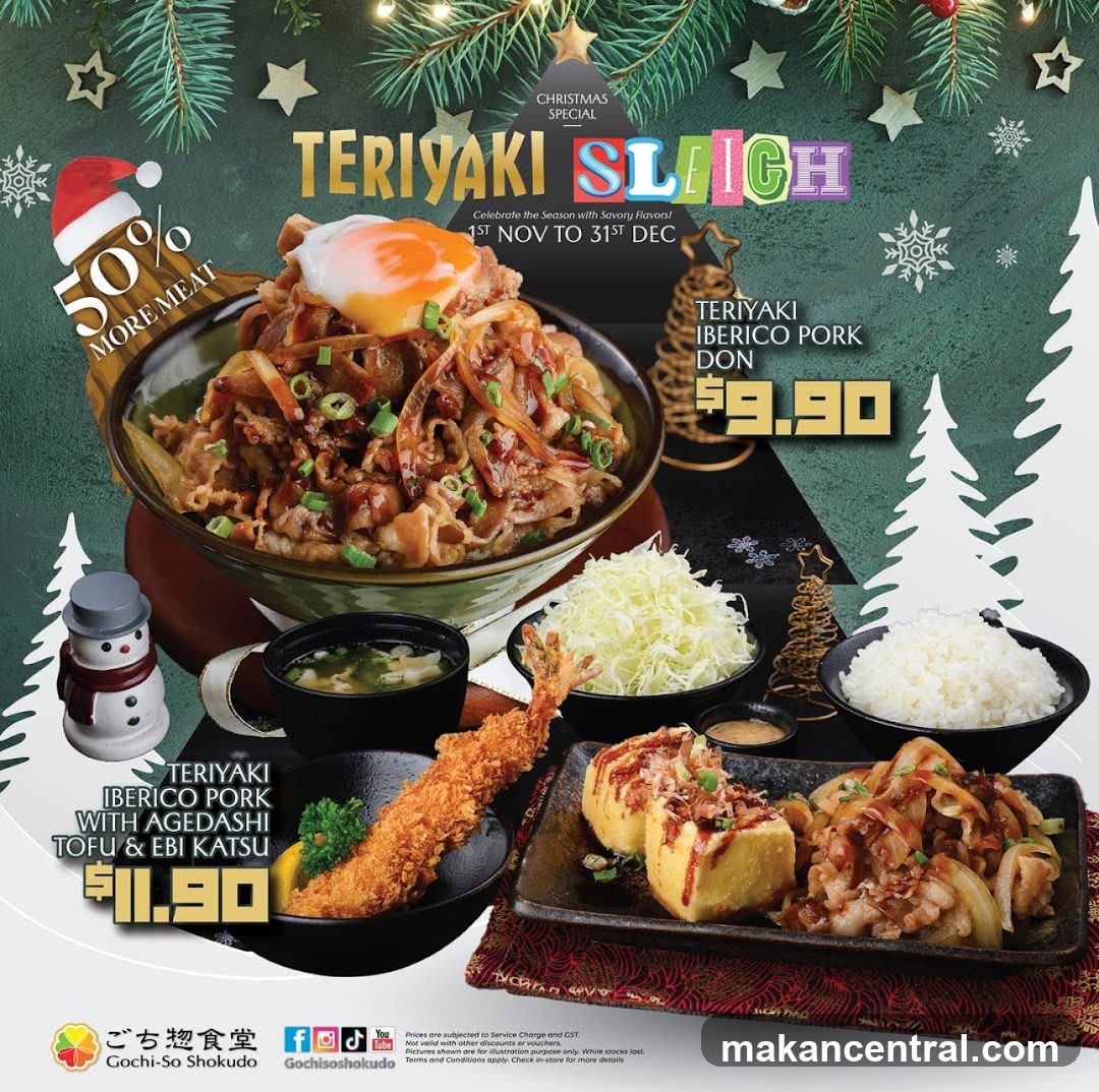 Christmas Special Menu Advertisement