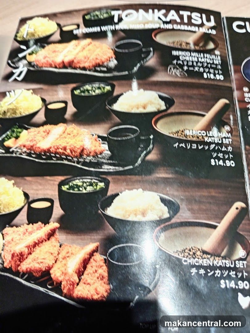 Tonkatsu Menu Set