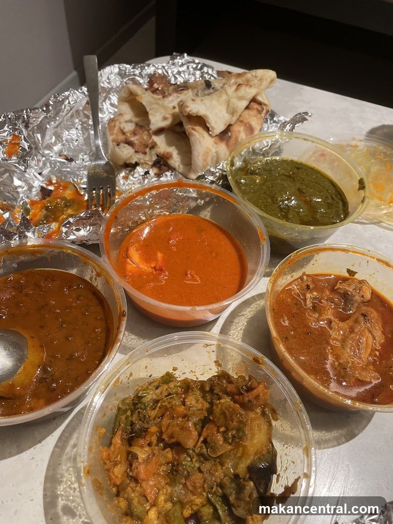 Indian meal spread