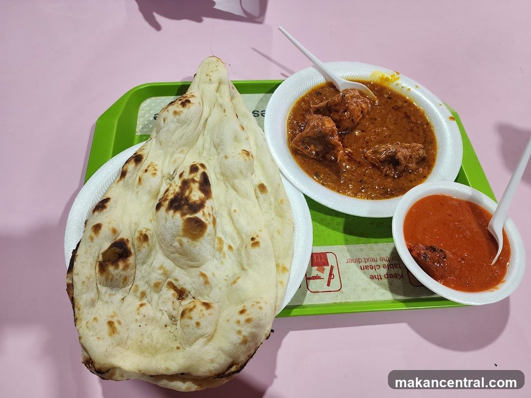 Food served on tray