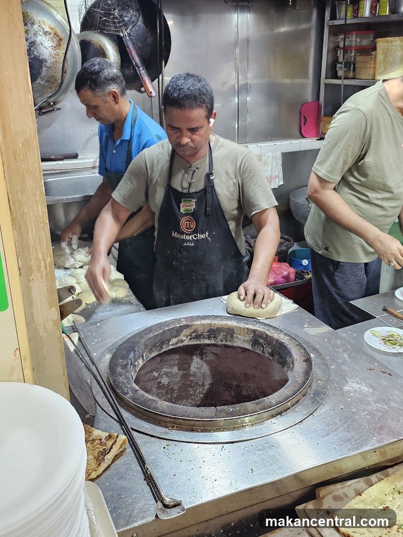 Food preparation in a kitchen