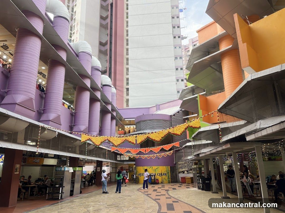 Interior of a multi-level shopping complex