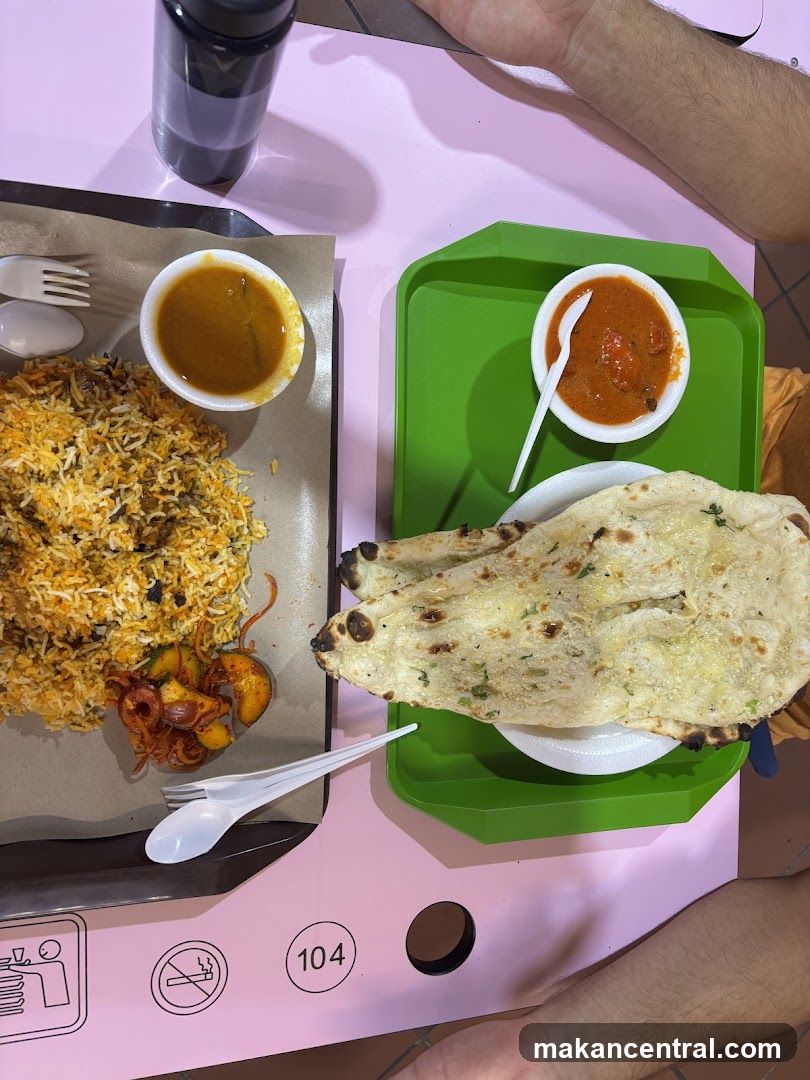 Food served at a dining table