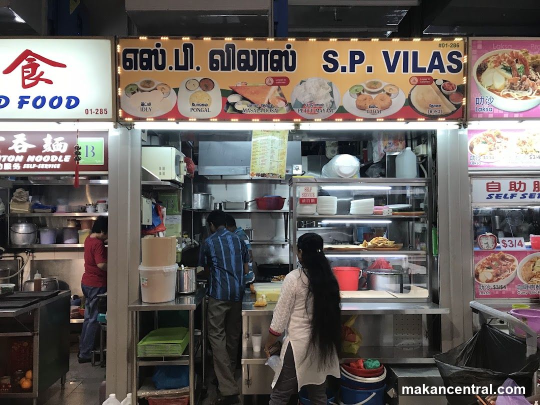 S.P. VILAS Food Stall Interior