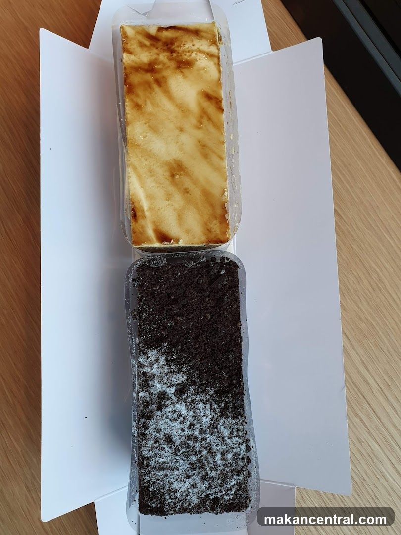 Two Desserts in Packaging