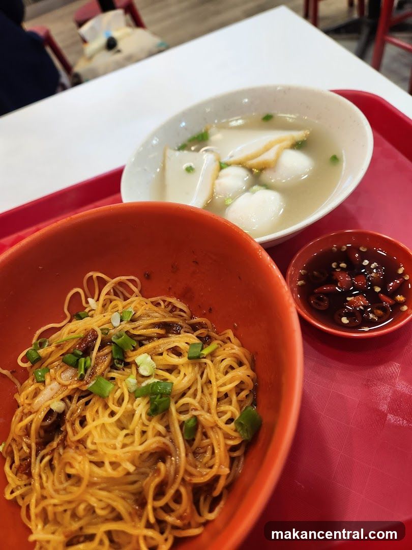 Food served at a restaurant