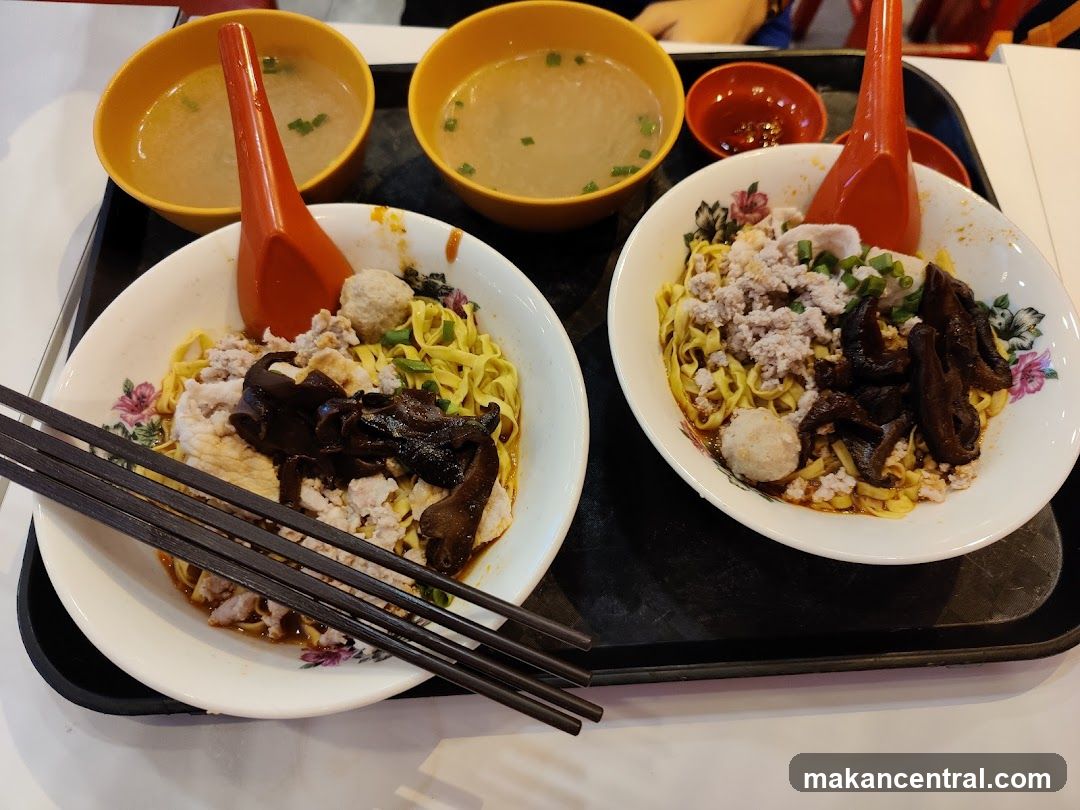 Food served at a restaurant
