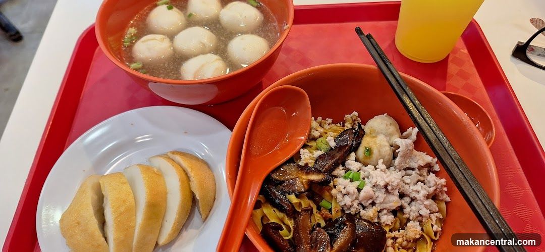 Food tray at eatery
