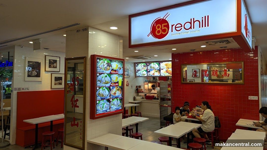 Redhill Teochew Fishball Noodles Shop Interior