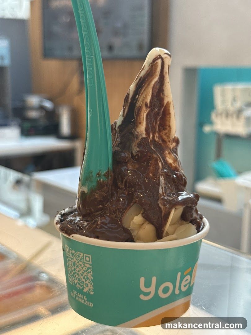 Yole ice cream product