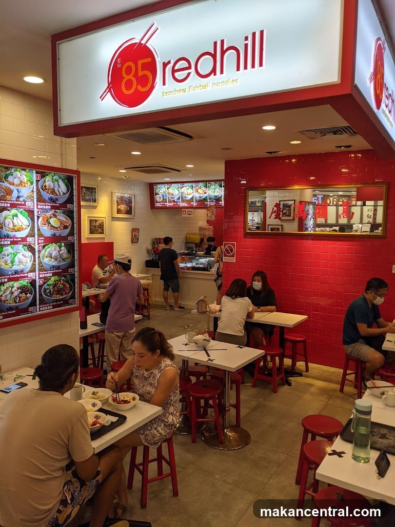 85 Redhill Teochew Fishball Noodles Interior