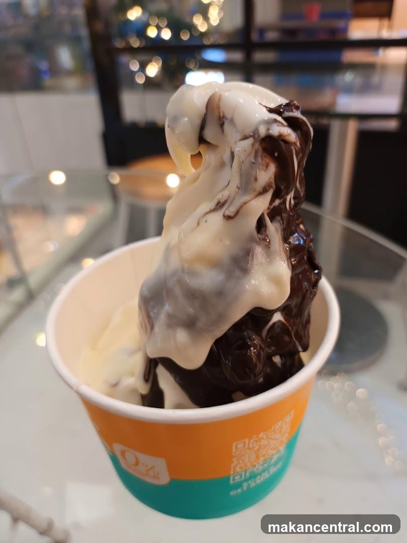 Ice cream dessert