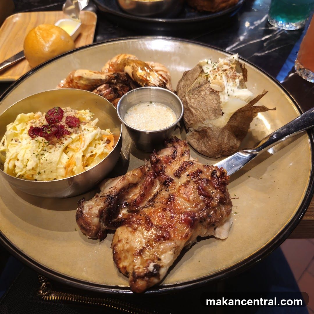 Food Plate at Restaurant