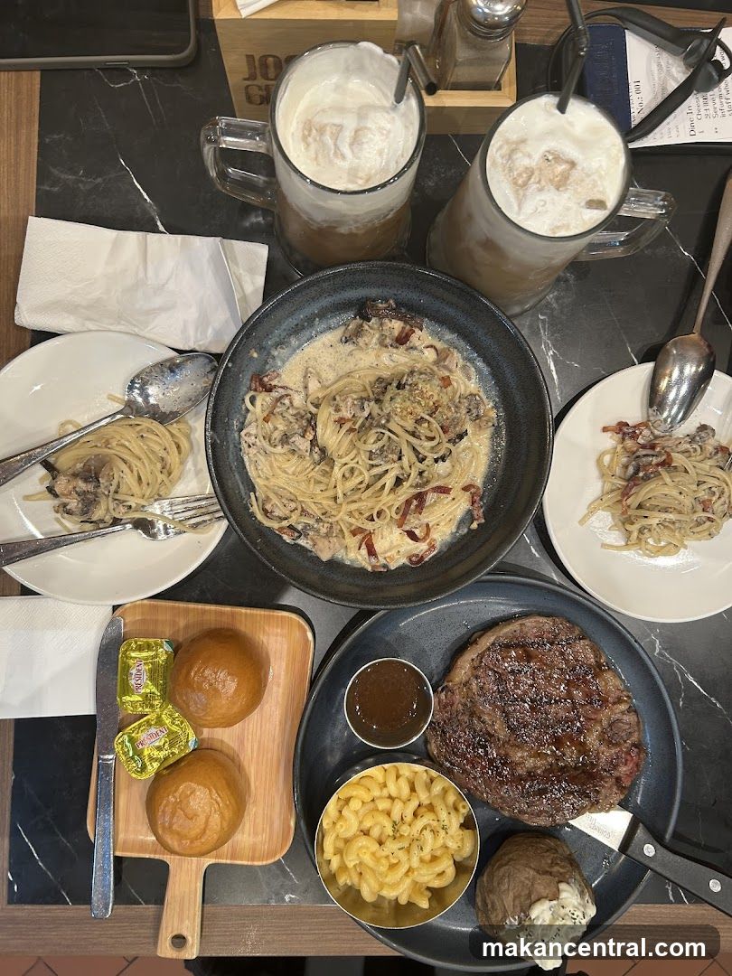 Tabletop Dining Scene
