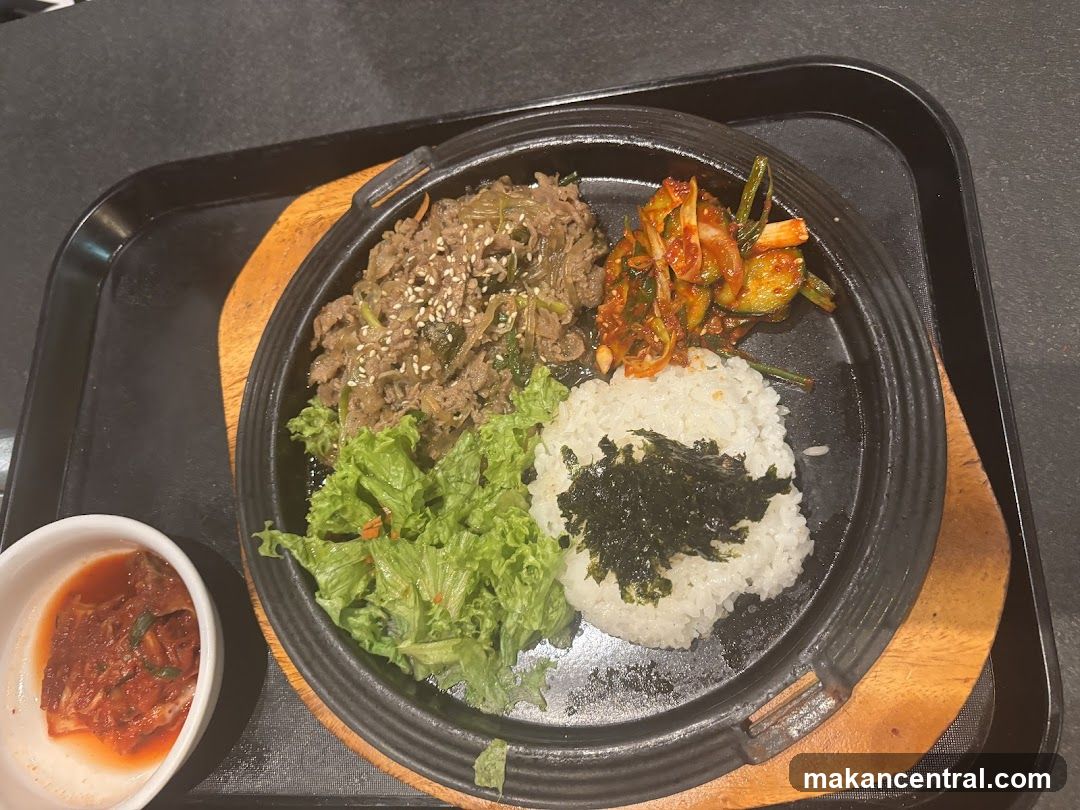 Food Plate on Tray