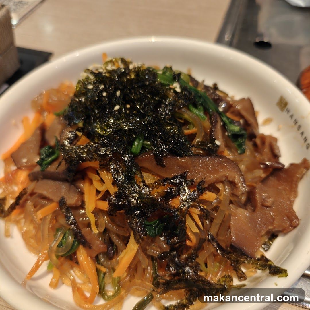 Food dish on plate
