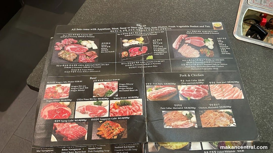 BBQ Set Menu